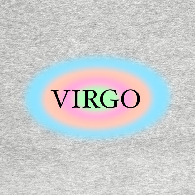 Glowing Aura Virgo Zodiac Sign by Scarlett Blue